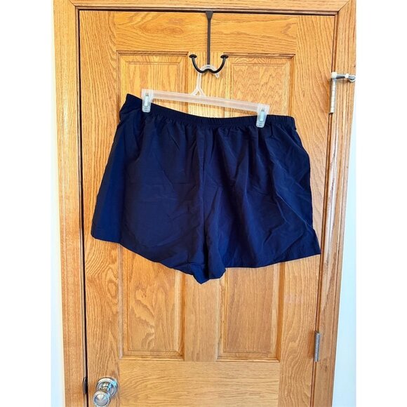 Lands' End Women's Plus Size 24W 3X Black Swim Board Shorts Like New - Picture 2 of 4